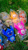 جاکلیدی چرخشی طرح استیچ و لبوبو💙🧸