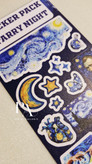 پک استیکر ونگوگ و شب پرستاره🌛🌟🌚