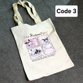 توت بگ پارچه ای 👜🌊🐈⬛