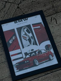 تابلو طرح بی ام و 🏎❤️