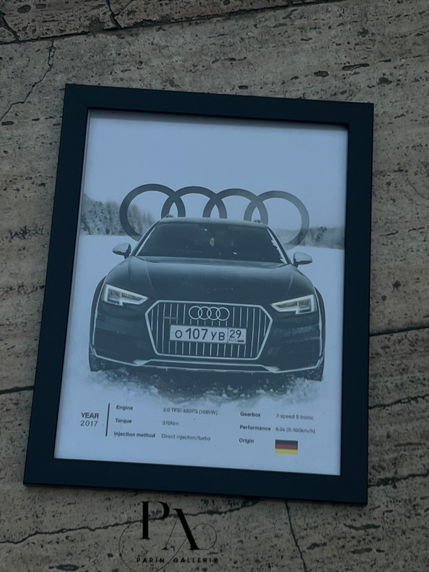 تابلو طرح آئودی 🖤🏎