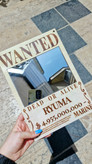 آینه چوبی طرح wanted🪞🗡