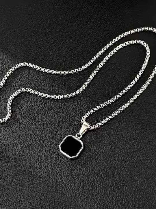 گردنبند اونیکس 🤍🖤