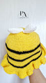 کلاه بافتنی پینترستی زنبور 🐝💛
