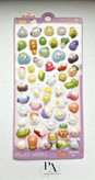 Bubble sticker 🍭🫧طرح میوه و سبزیجات 🥕🌽